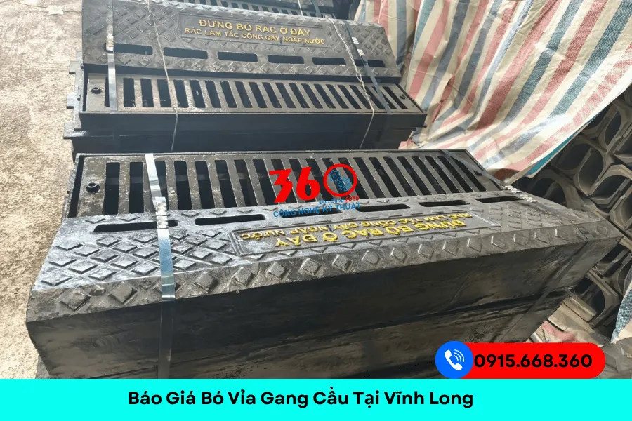 Báo giá bó vỉa gang cầu tại Vĩnh Long