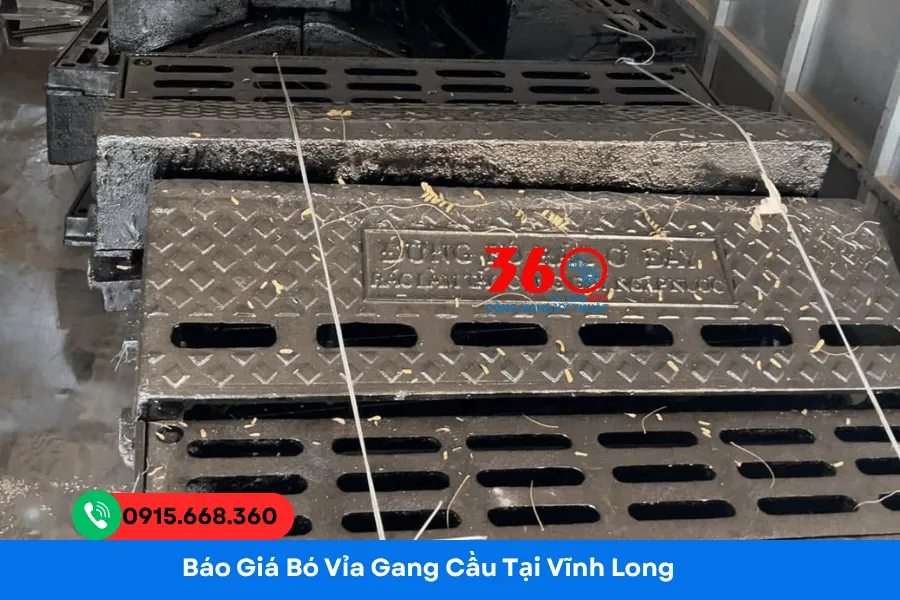 Báo giá bó vỉa gang cầu tại Vĩnh Long