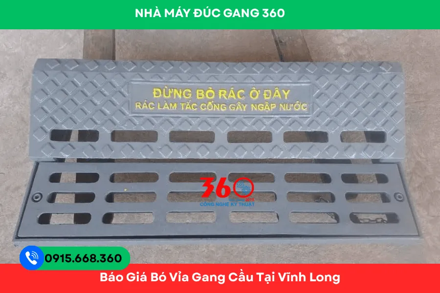Báo giá bó vỉa gang cầu tại Vĩnh Long