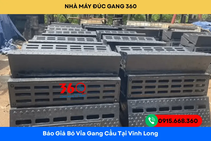 Báo giá bó vỉa gang cầu tại Vĩnh Long