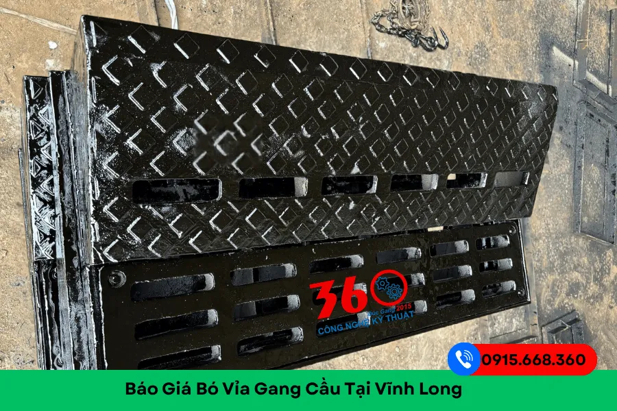 Báo giá bó vỉa gang cầu tại Vĩnh Long