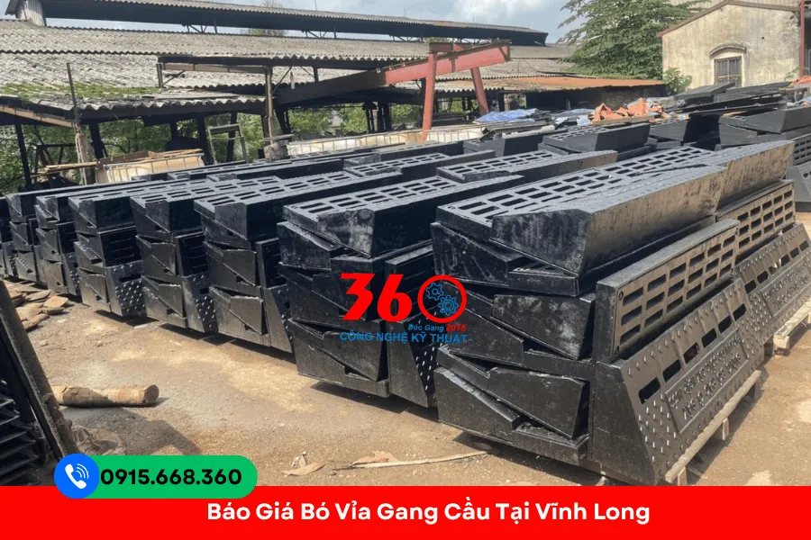 Báo giá bó vỉa gang cầu tại Vĩnh Long