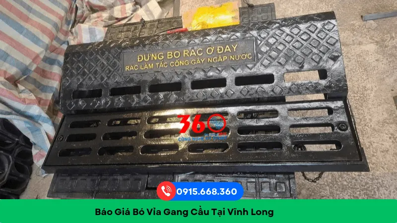 Báo giá bó vỉa gang cầu tại Vĩnh Long