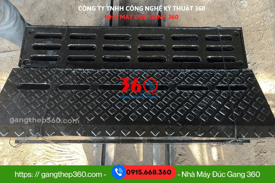 Bó vỉa gang 1200x610
