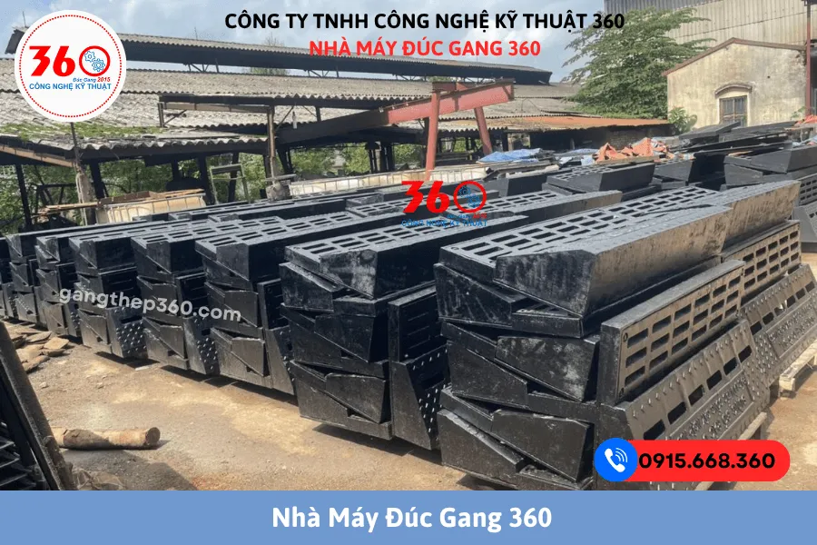 Bó vỉa gang 1200x610