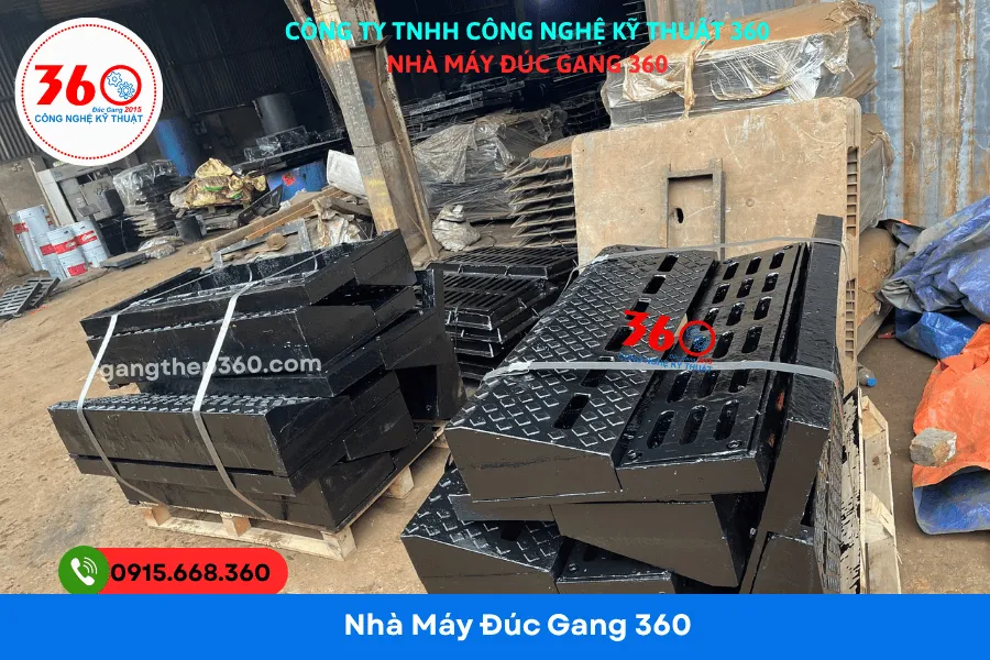 Bó vỉa gang 1200x610