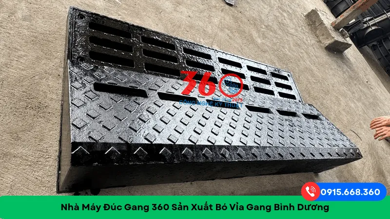 Nhà máy sản xuất bó vỉa gang Bình Dương