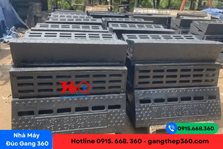 Bó vỉa gang cầu tại An Giang