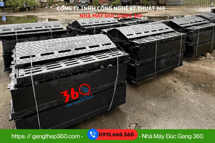 Bó vỉa gang cầu tại An Giang