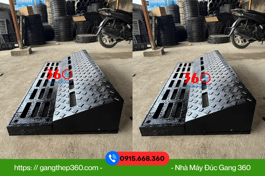 Bó vỉa gang cầu tại Đà Nẵng