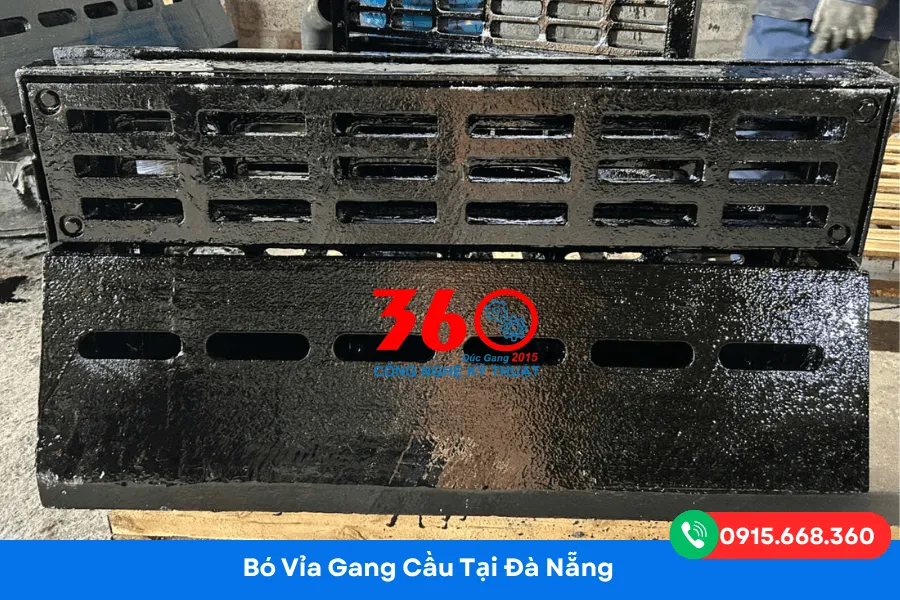Bó vỉa gang cầu tại Đà Nẵng