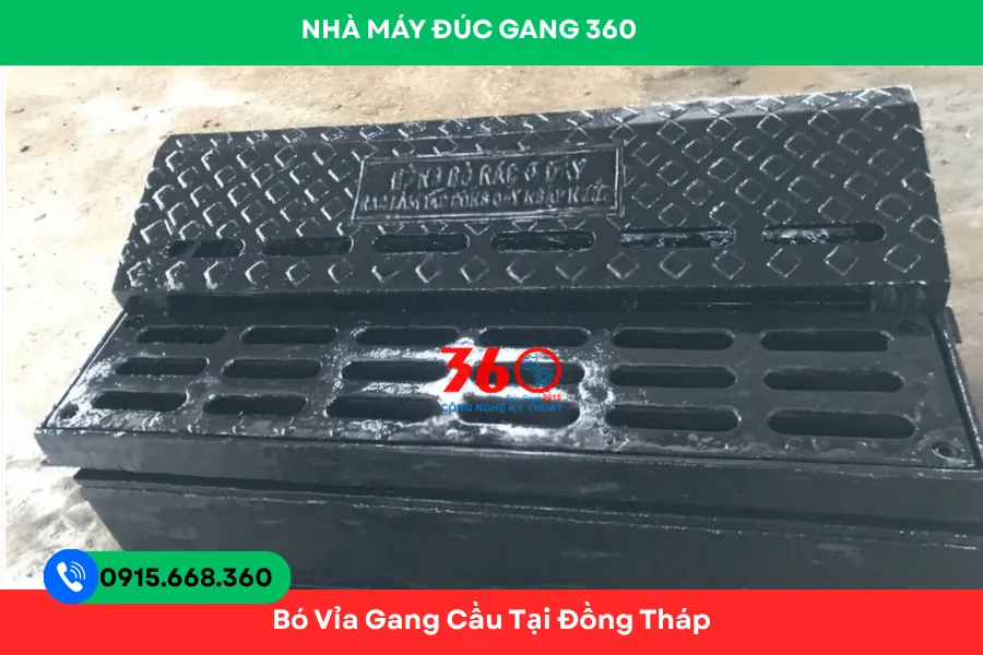 Bó vỉa gang cầu tại Đồng Tháp