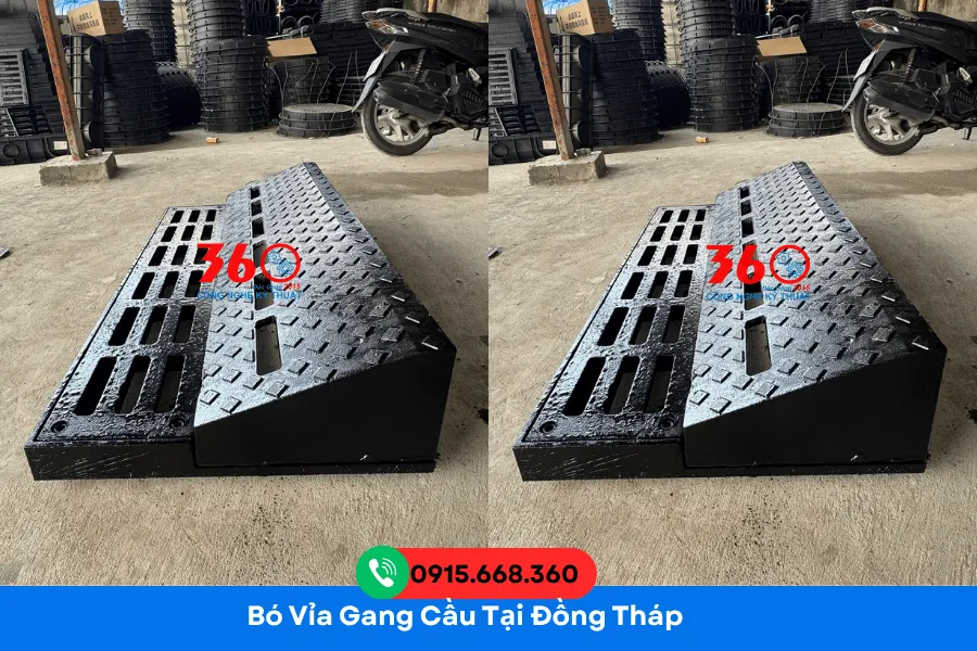 Bó vỉa gang cầu tại Đồng Tháp