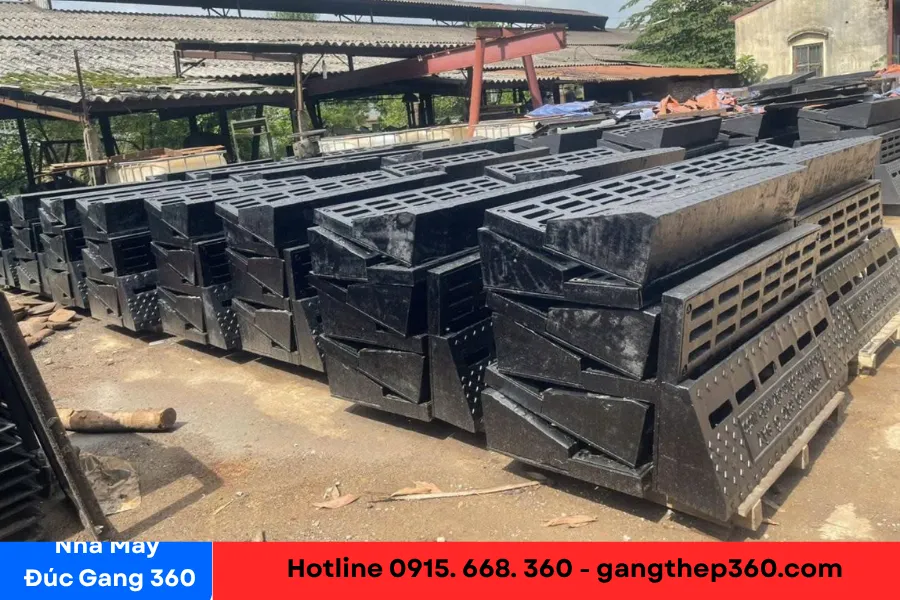 Bó vỉa gang cầu tại Phú Quốc