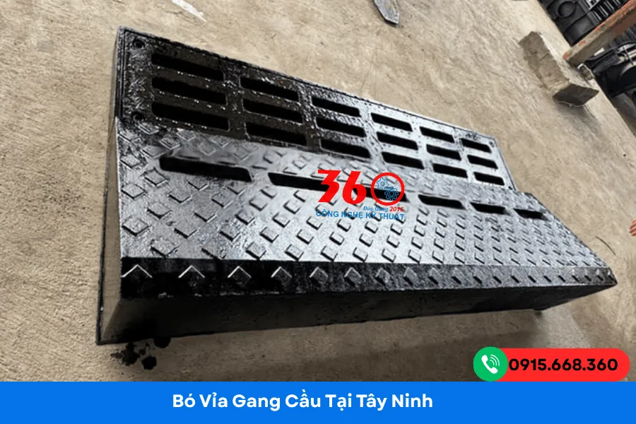 Bó vỉa gang cầu tại Tây Ninh