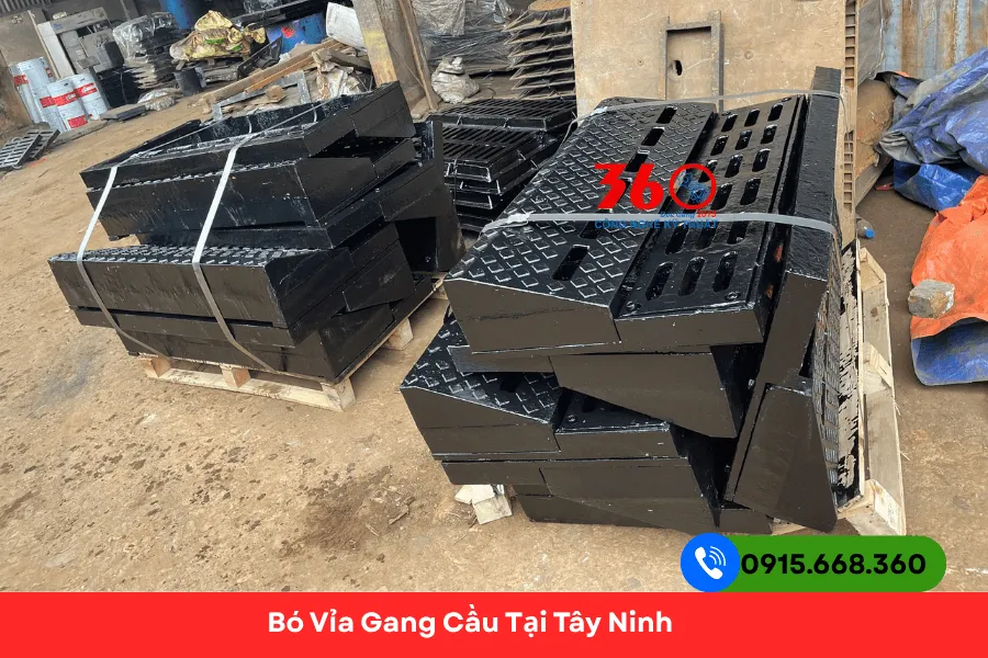 Bó vỉa gang cầu tại Tây Ninh