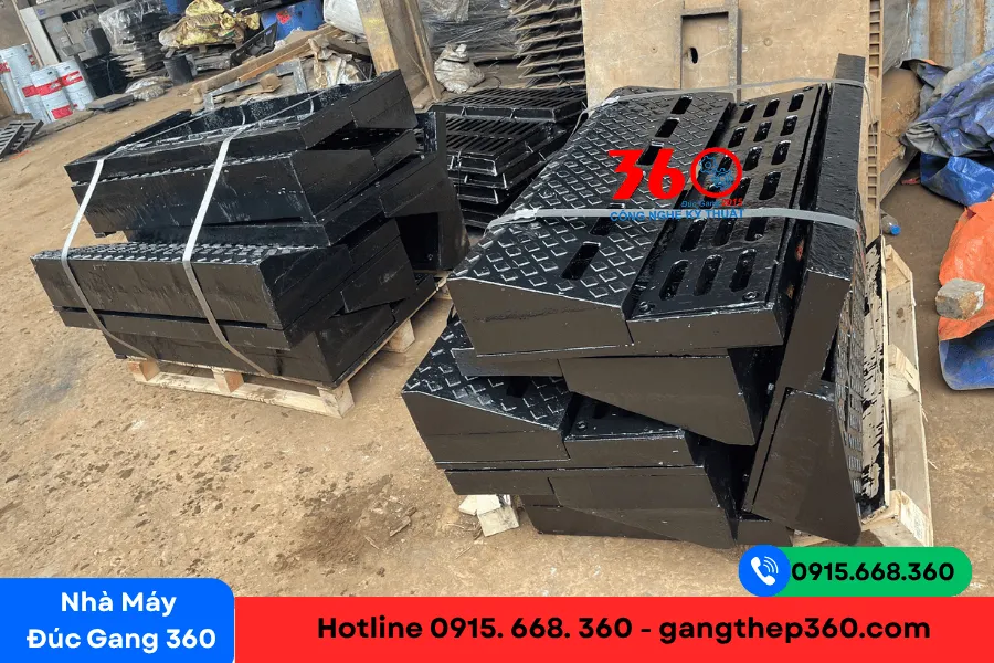 Bó vỉa gang cầu tại Vĩnh Long