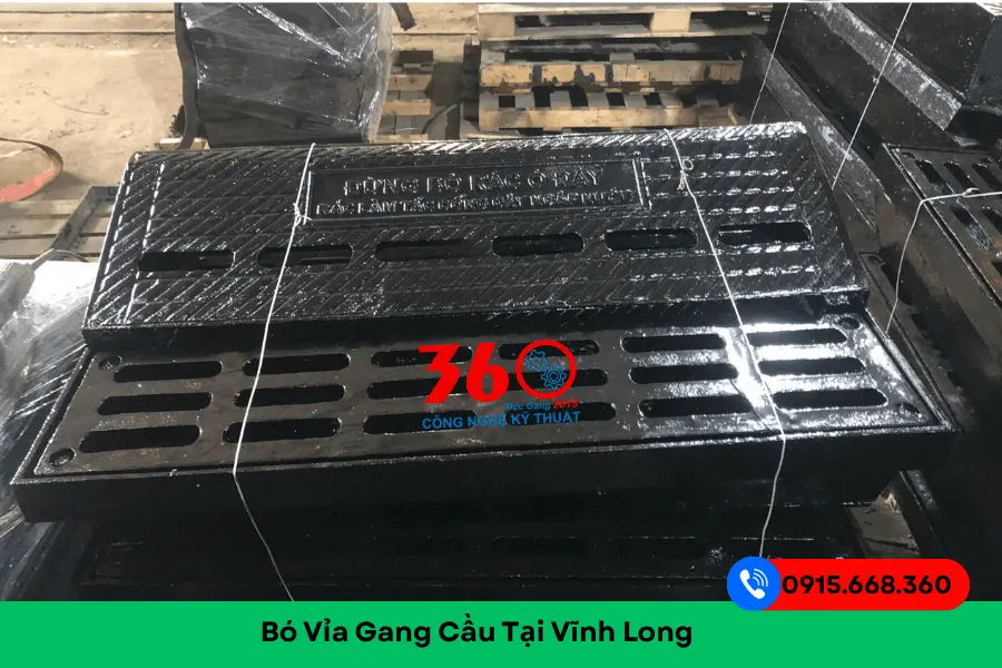 Bó vỉa gang cầu tại Vĩnh Long