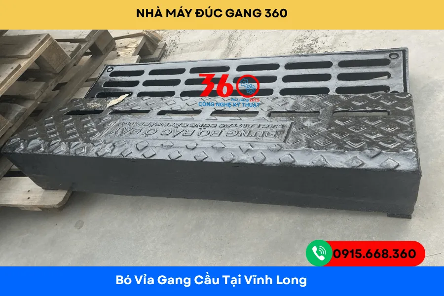 Bó vỉa gang cầu tại Vĩnh Long
