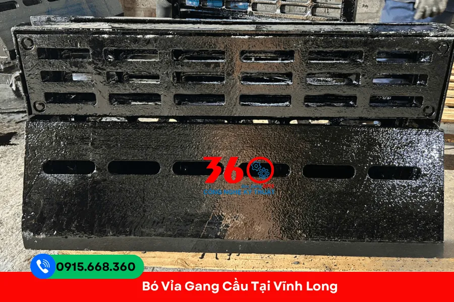 Bó vỉa gang cầu tại Vĩnh Long