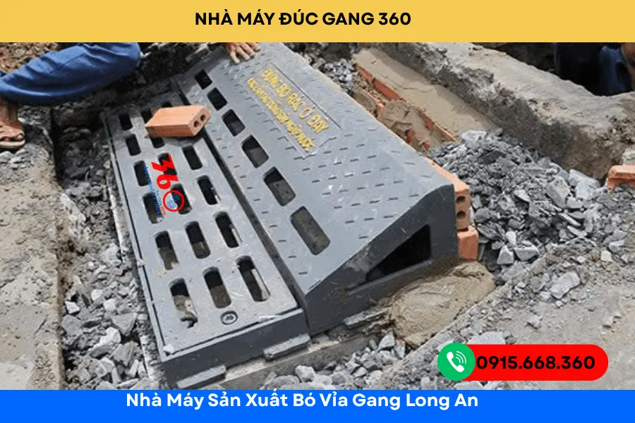 Bó vỉa gang Long An