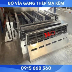 Bó vỉa gang thép mạ kẽm