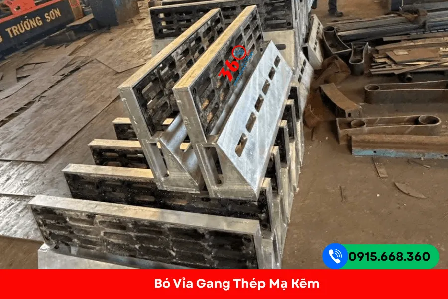 Bó vỉa gang thép mạ kẽm