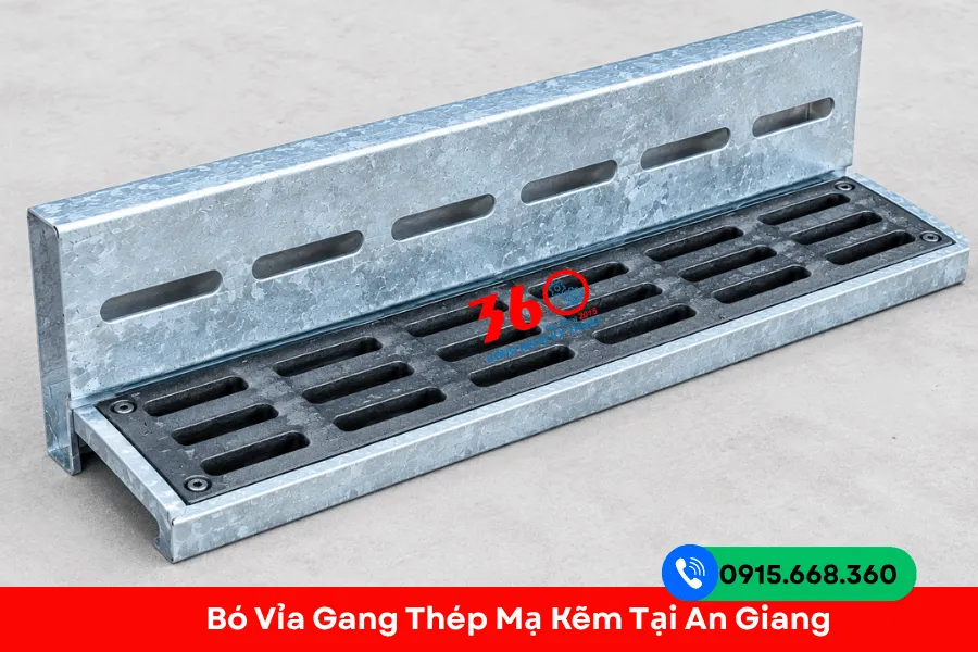 Bó vỉa gang thép mạ kẽm tại An Giang