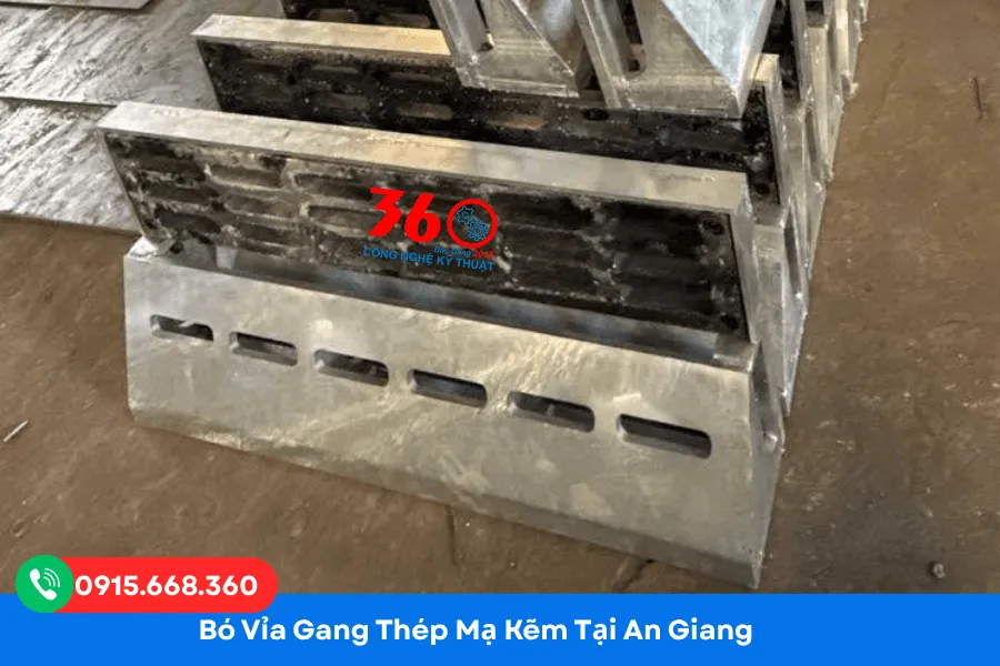 Bó vỉa gang thép mạ kẽm tại An Giang