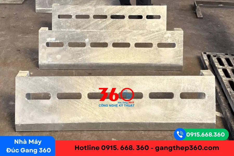 Bó vỉa gang thép mạ kẽm tại Bình Dương