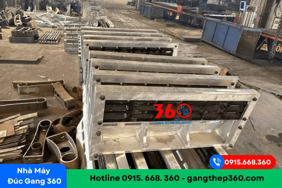 Bó vỉa gang thép mạ kẽm tại Bình Dương
