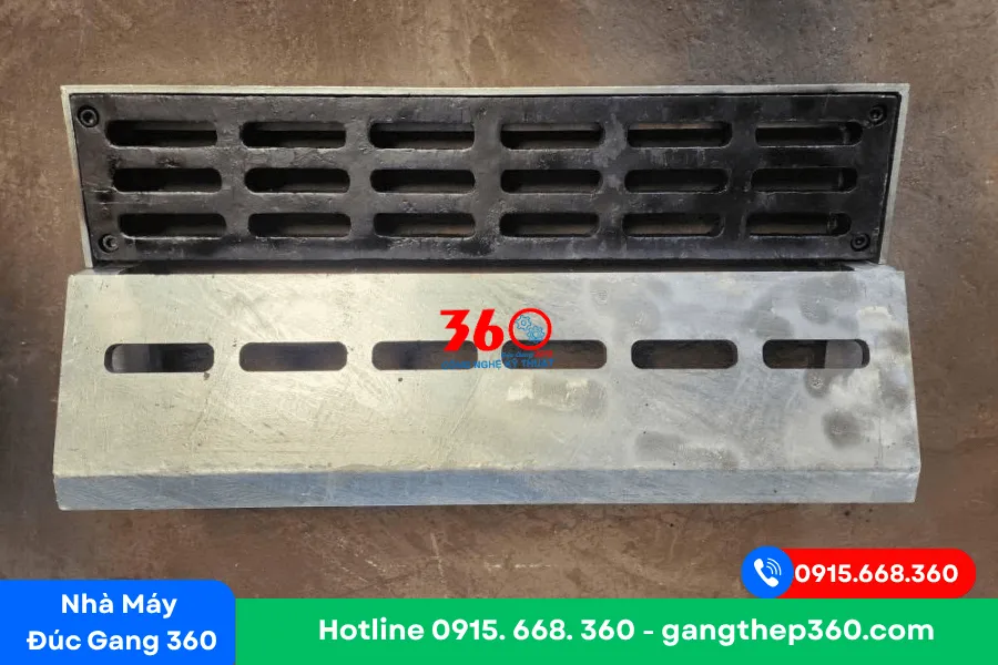 Bó vỉa gang thép mạ kẽm tại Cà Mau