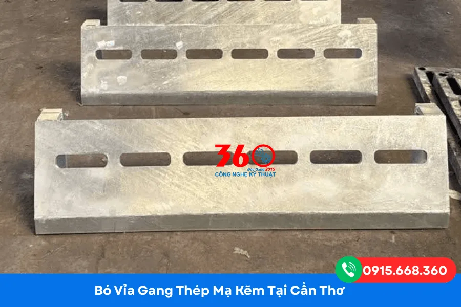 Bó vỉa gang thép mạ kẽm tại Cần Thơ