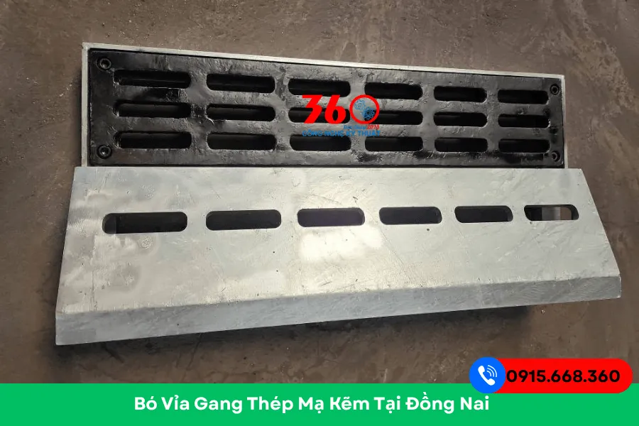 Bó vỉa gang thép mạ kẽm tại Đồng Nai