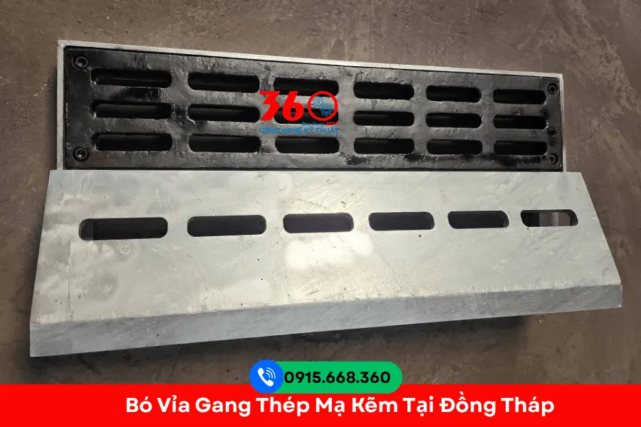 Bó vỉa gang thép mạ kẽm tại Đồng Tháp
