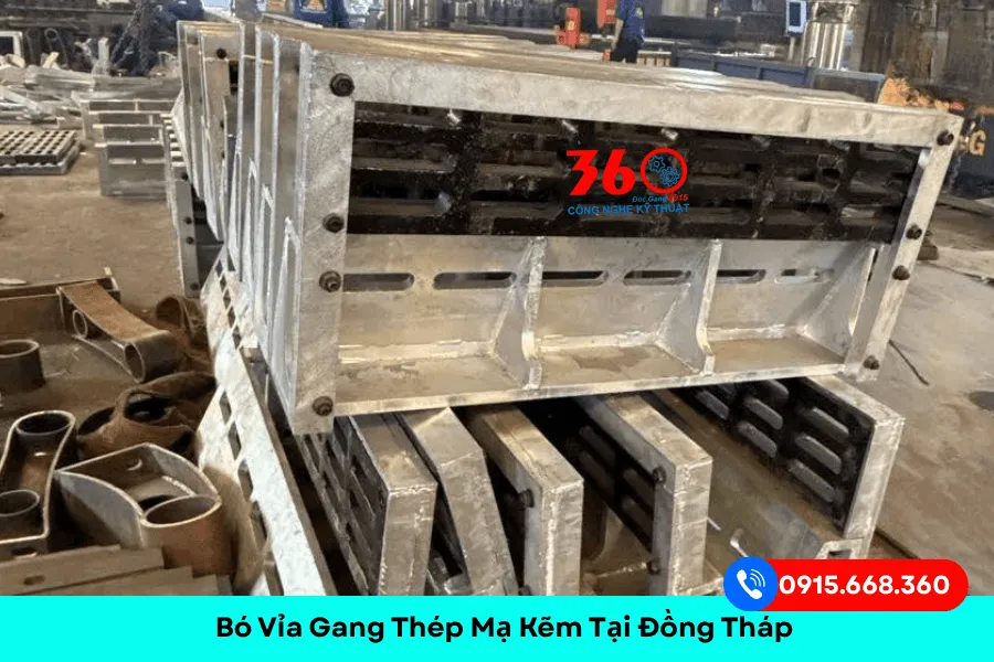 Bó vỉa gang thép mạ kẽm tại Đồng Tháp