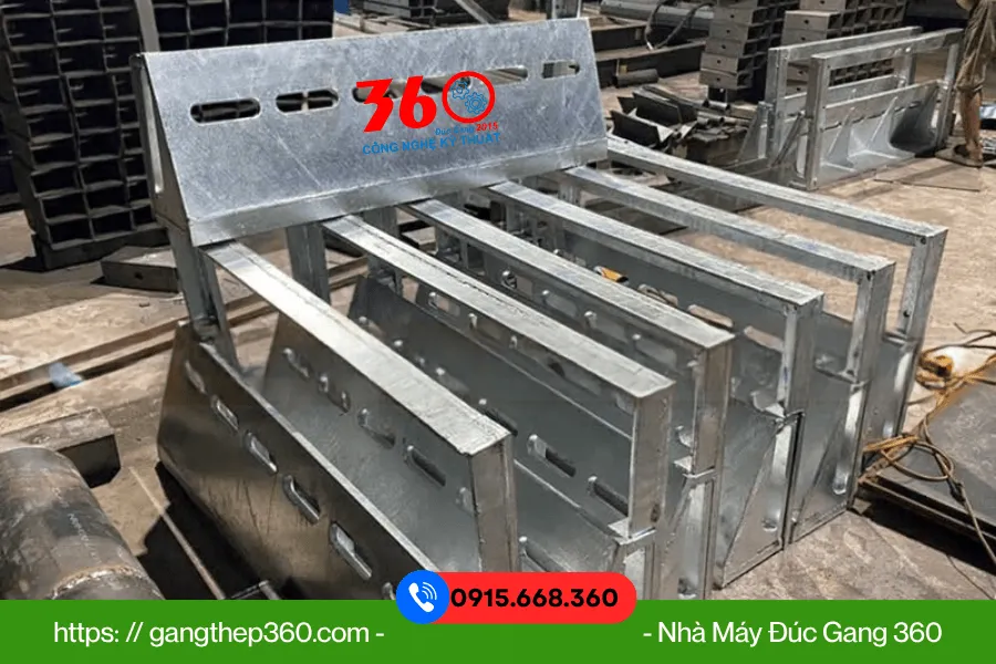Bó vỉa gang thép mạ kẽm tại Hồ Chí Minh