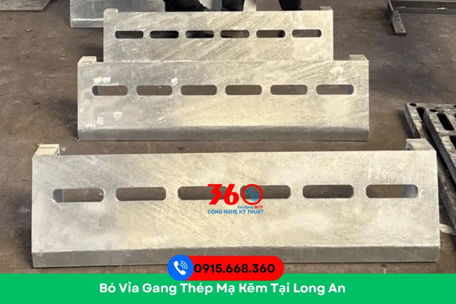 Bó vỉa gang thép mạ kẽm tại Long An