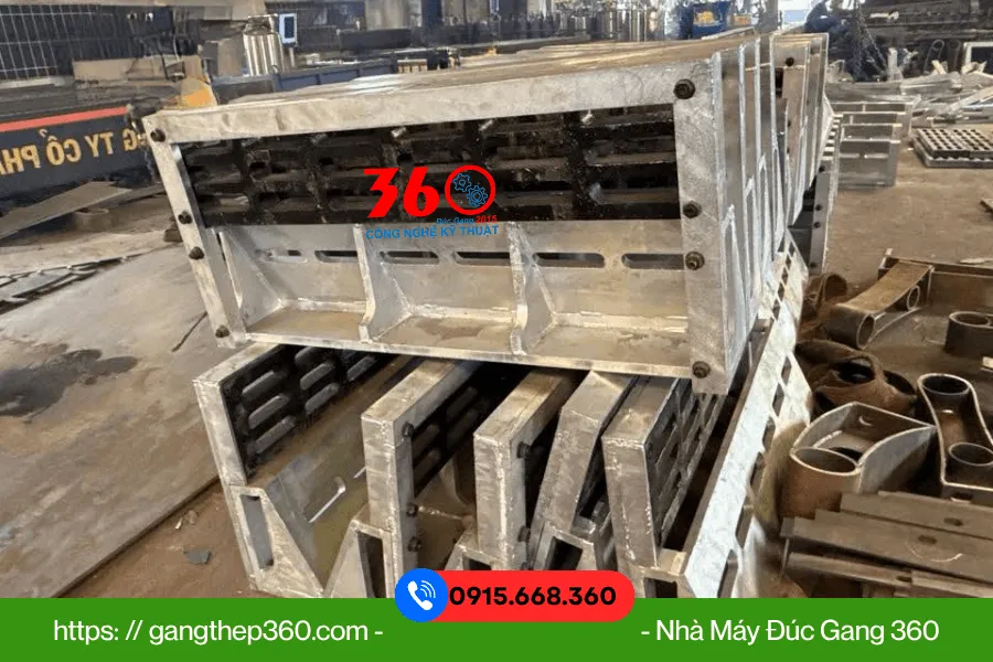Bó vỉa gang thép mạ kẽm tại Long An