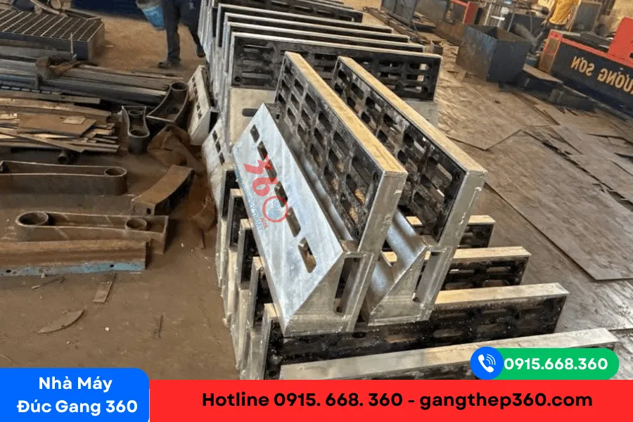 Bó vỉa gang thép mạ kẽm tại Long An
