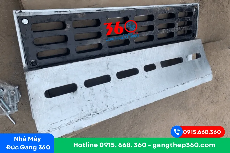 Bó vỉa gang thép mạ kẽm tại Vĩnh Long