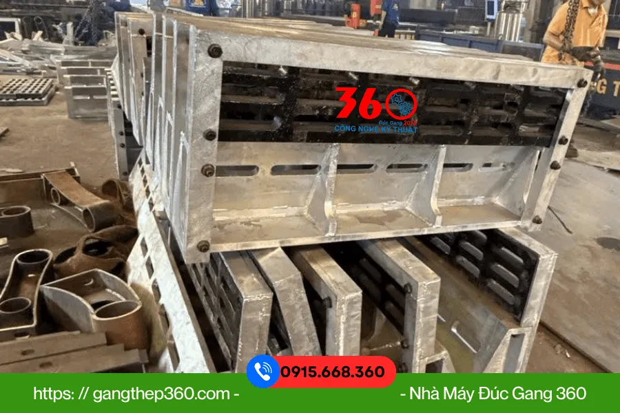 Bó vỉa gang thép mạ kẽm tại Vĩnh Long