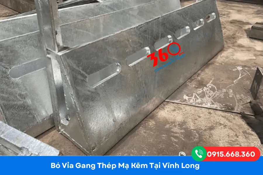 Bó vỉa gang thép mạ kẽm tại Vĩnh Long