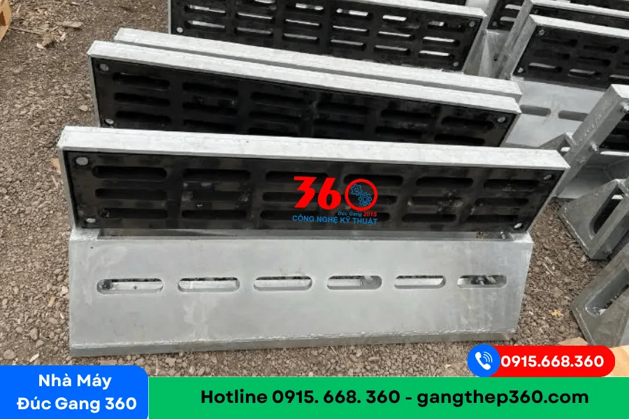 Bó vỉa gang thép mạ kẽm tại Vũng Tàu
