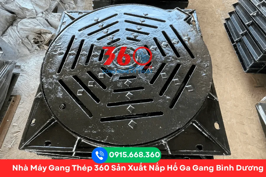 Nắp hố ga gang Bình Dương