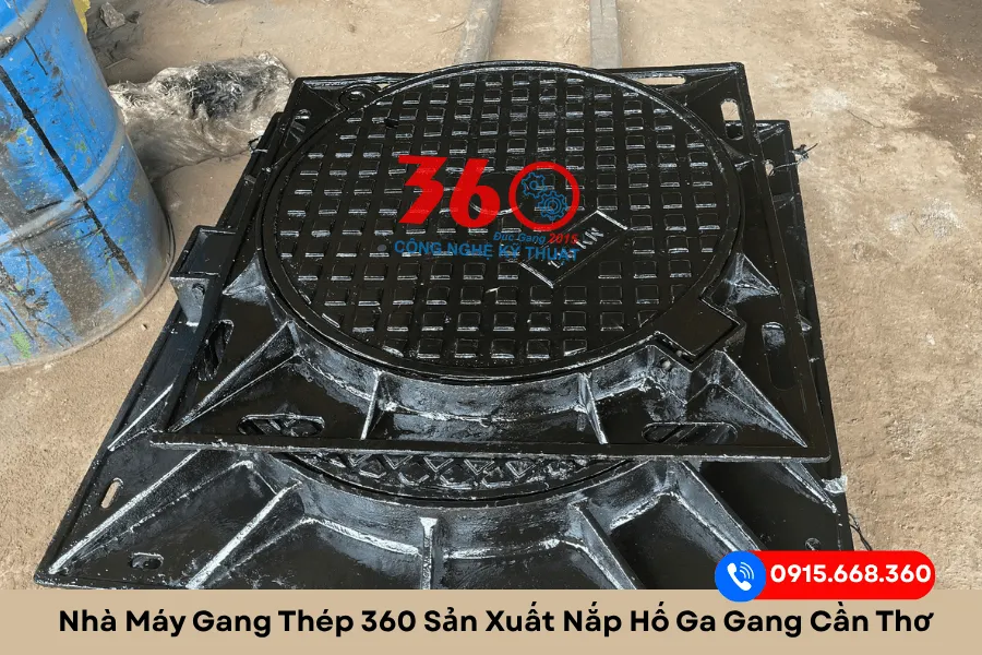 Nắp hố ga gang Cần Thơ