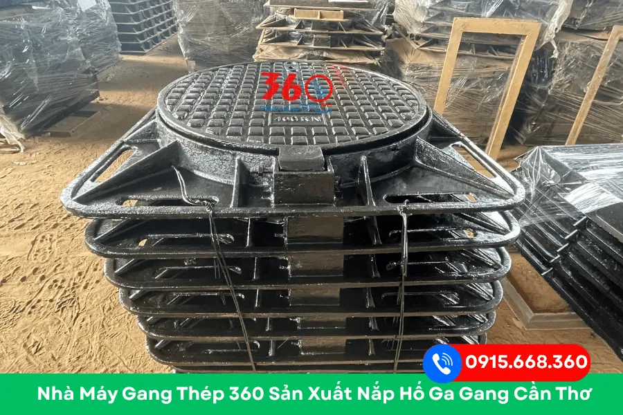 Nắp hố ga gang Cần Thơ