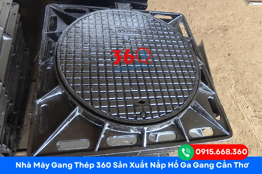 Nắp hố ga gang Cần Thơ