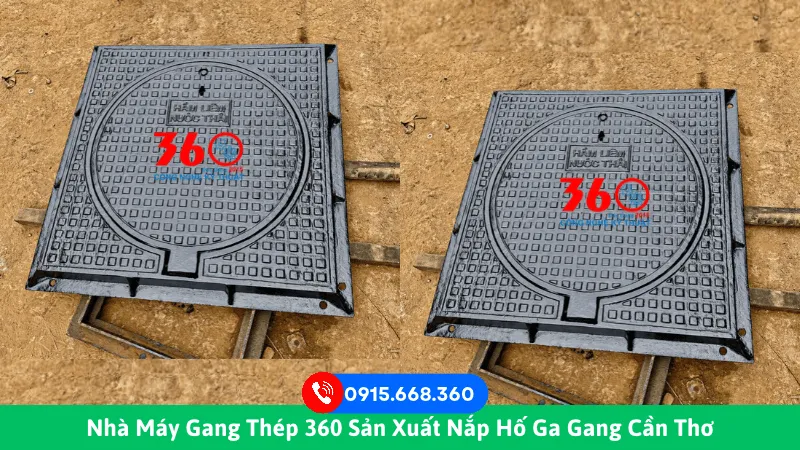 Nắp hố ga gang Cần Thơ