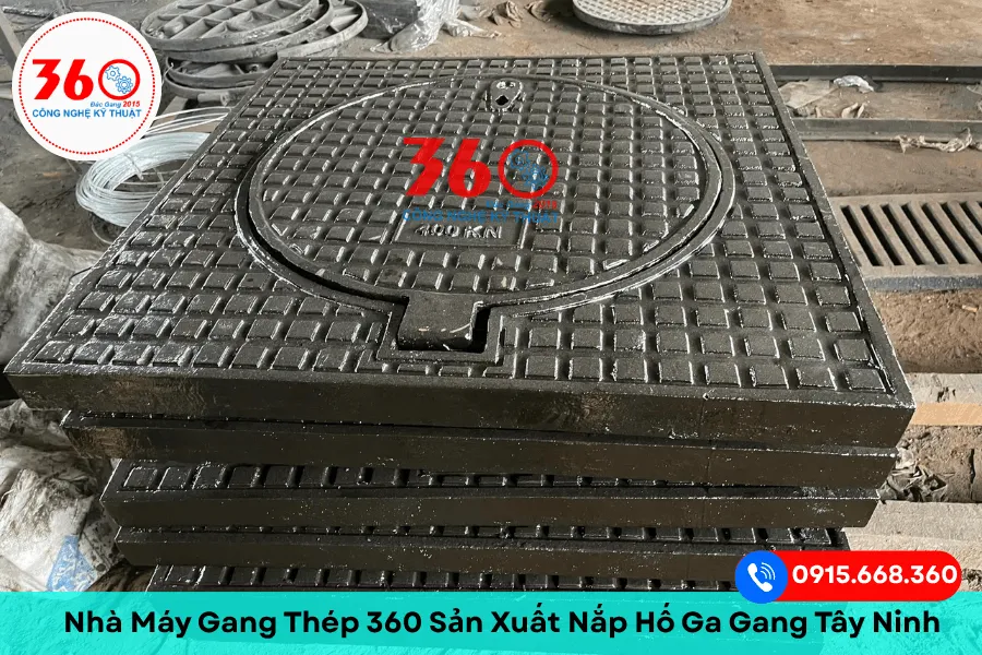 Nắp hố ga gang Tây Ninh